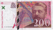 France 200 Francs Eiffel, E.015, Fayette:75.2, KM:159a -