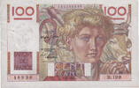 France 100 Francs Jeune Paysan, B.199, Fayette:28.14, KM:128b -