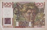 France 100 Francs Jeune Paysan, S.399, Fayette:28.29, KM:128d -