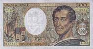 France 200 Francs Montesquieu, L.153, Fayette:70.12c, KM:155e -