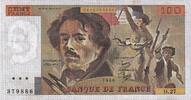 France 100 Francs Delacroix, O.27, Fayette:69.04a, KM:154b -