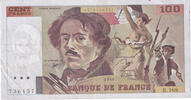 France 100 Francs Delacroix, B.168, Fayette:69 bis 2.b -