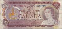 Canada 2 Dollars Banknote, KM:86a -