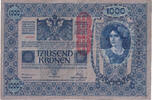 Austria 1000 Kronen Undated (1919), old date 1902-02-01, KM:59 -