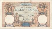 France 1000 Francs Cérès et Mercure, V.9262, Fayette:38.45 -