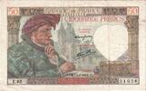 France 50 Francs Jacques Coeur, E.95, Fayette:19.12, KM:93 -
