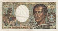 France 200 Francs Montesquieu, M.022, Fayette:70.04, KM:155a -