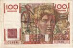 France 100 Francs Jeune Paysan, H.80, Fayette:28.07, KM:128a -