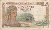 France 50 Francs Cérès, P.13084, Fayette:18.42, KM:85b -