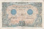 France 20 Francs Bleu, 1912-02-07, P.1149 -