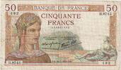 France 50 Francs Cérès, H.9745, Fayette:18.22, KM:85b -