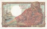 France 20 Francs Pêcheur, P.82, Fayette:13.06, KM:100a -