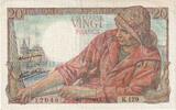 France 20 Francs Pêcheur, K.129, Fayette:13.09, KM:100a -