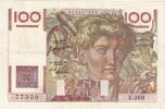 France 100 Francs Jeune Paysan, E.369, Fayette:28.27, KM:128c -