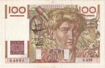 France 100 Francs Jeune Paysan, S.426, Fayette:28.31, KM:128d -