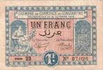 Algeria 1 Franc Constantine, 1918-10-12 -