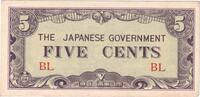 Burma 5 Cents UNZ -