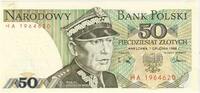 Poland 50 Zlotych 1988-12-01 -
