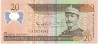 Dominican Republic 20 Pesos UNZ -