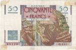 France 50 Francs Le Verrier, 1949-05-19, G.131 -