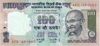 India 100 Rupees SS -