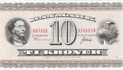 Denmark 10 Kroner 1936-04-07 -