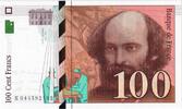 France 100 Francs Cézanne, K.044 -