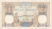 France 1000 Francs Cérès et Mercure, 1931-09-03, G.1506 -