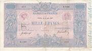 France 1000 Francs Bleu et Rose, 1917-06-08, D.1056 -