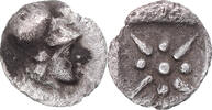 Hemiobol Coin, Asia Minor, Uncertain Mint, Silver -