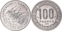 Cameroon 100 Francs Coin, Monnaie de Paris, ESSAI, Nickel -