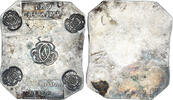 City of Landau 1/2 Gulden 2 Kreuzer, Klippe Siege Coinage, Silver -