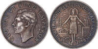 New Zealand 1/2 Crown Coin, George VI, Centennial, British Royal Mint -