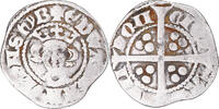 Great Britain Penny Coin, Edward I, II, III, London, Silver -