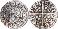 Great Britain Penny Coin, Edward I, II, III, London, Silver -