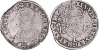 France Teston au deux K couronnés Coin, Charles IX, Bayonne -
