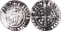 Great Britain Penny Coin, Edward I, II, III, London, Silver -