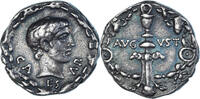 Denarius Augustus, Uncertain mint, Silver, NGC -