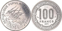 Congo Republic 100 Francs Coin, Monnaie de Paris, ESSAI -