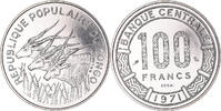 Congo Republic 100 Francs Coin, Monnaie de Paris, ESSAI -