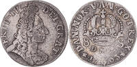 Denmark 8 Skilling Coin, Frederik IV, Copenhagen, Silver -