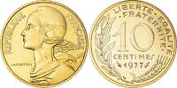 France 10 Centimes Coin, Marianne, Paris, série FDC -