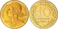 France 10 Centimes Coin, Marianne, Paris, série FDC -