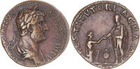 Sestertius Coin, Hadrian, Rome, Bronze, RIC:1803 -