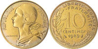 France 10 Centimes Coin, Marianne, Paris, série FDC -