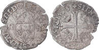 France Douzain aux deux H Coin, Henri III, Troyes, Silver -