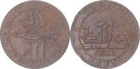 United Kingdom Cornish Penny Copper -