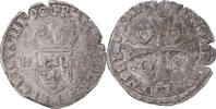 France Douzain aux deux H Coin, Henri III, Toulouse, Billon -