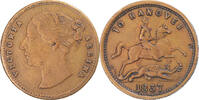 United Kingdom Cumberland Jack Token Victoria, Copper -