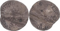 France Douzain aux deux H Coin, Henri III, Billon -